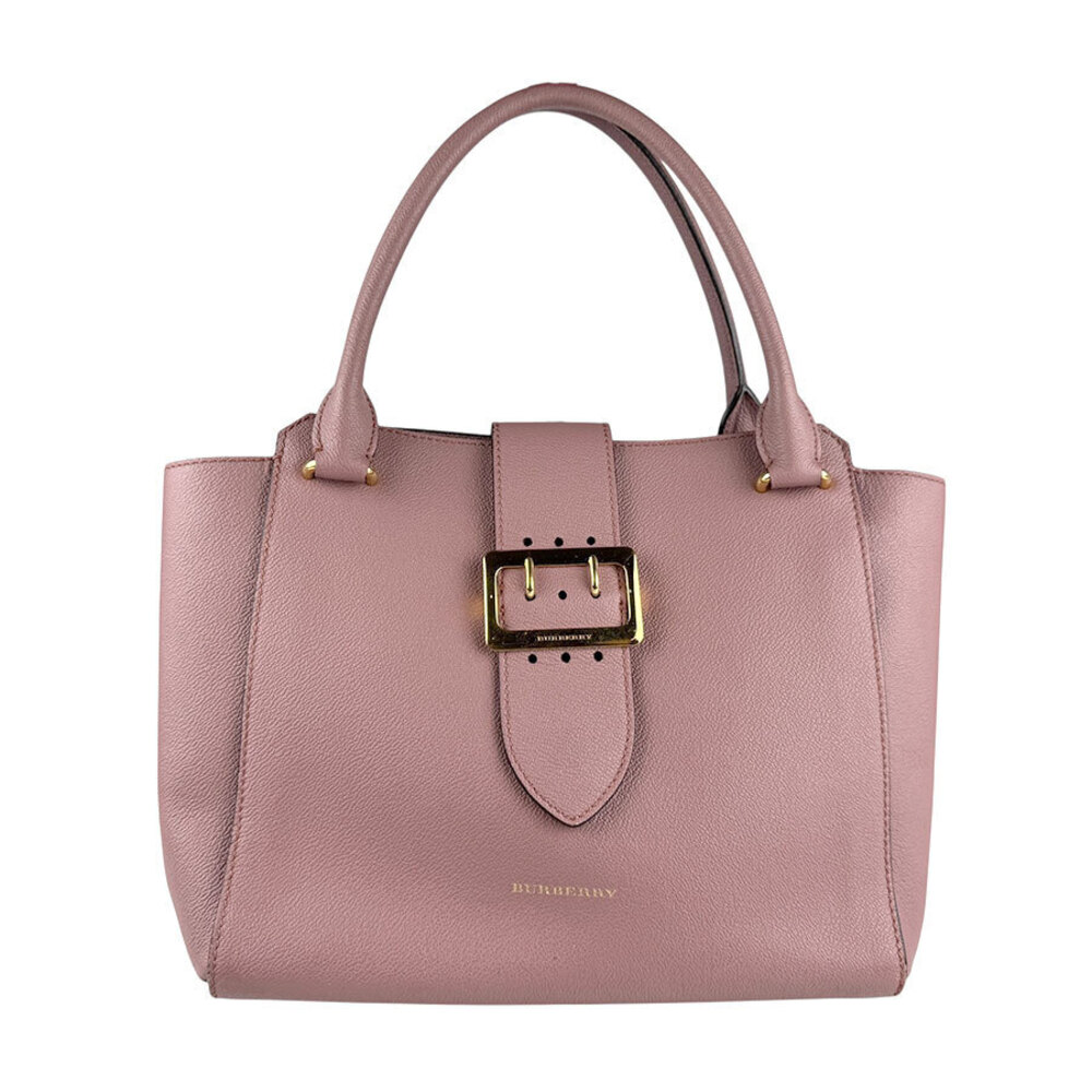 Burberry 2way Shoulder Bag leather pink